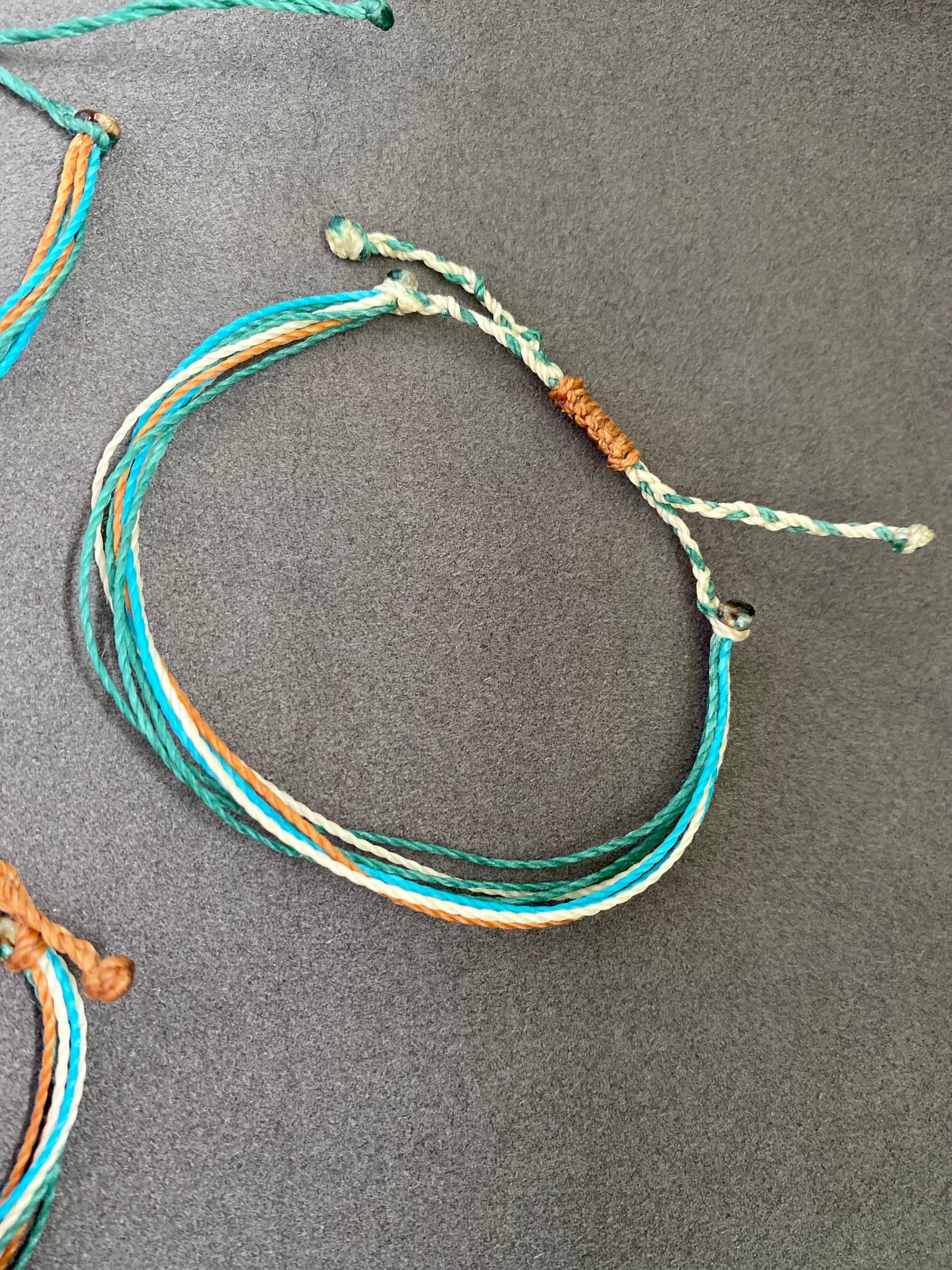 Waxed Nylon Bracelets