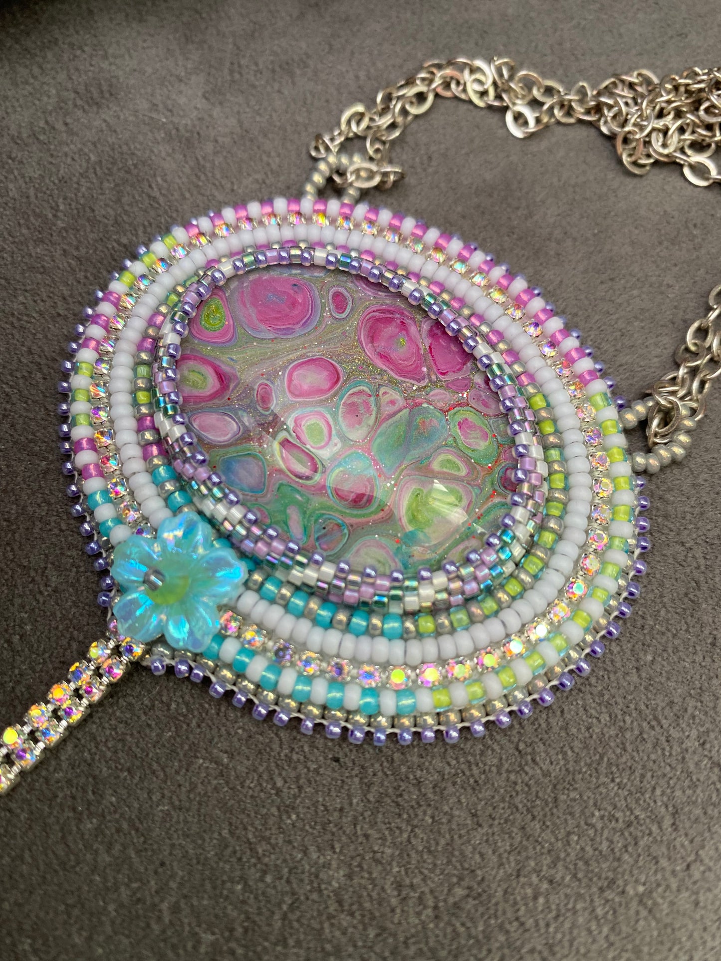 Neon Bubble Pendant