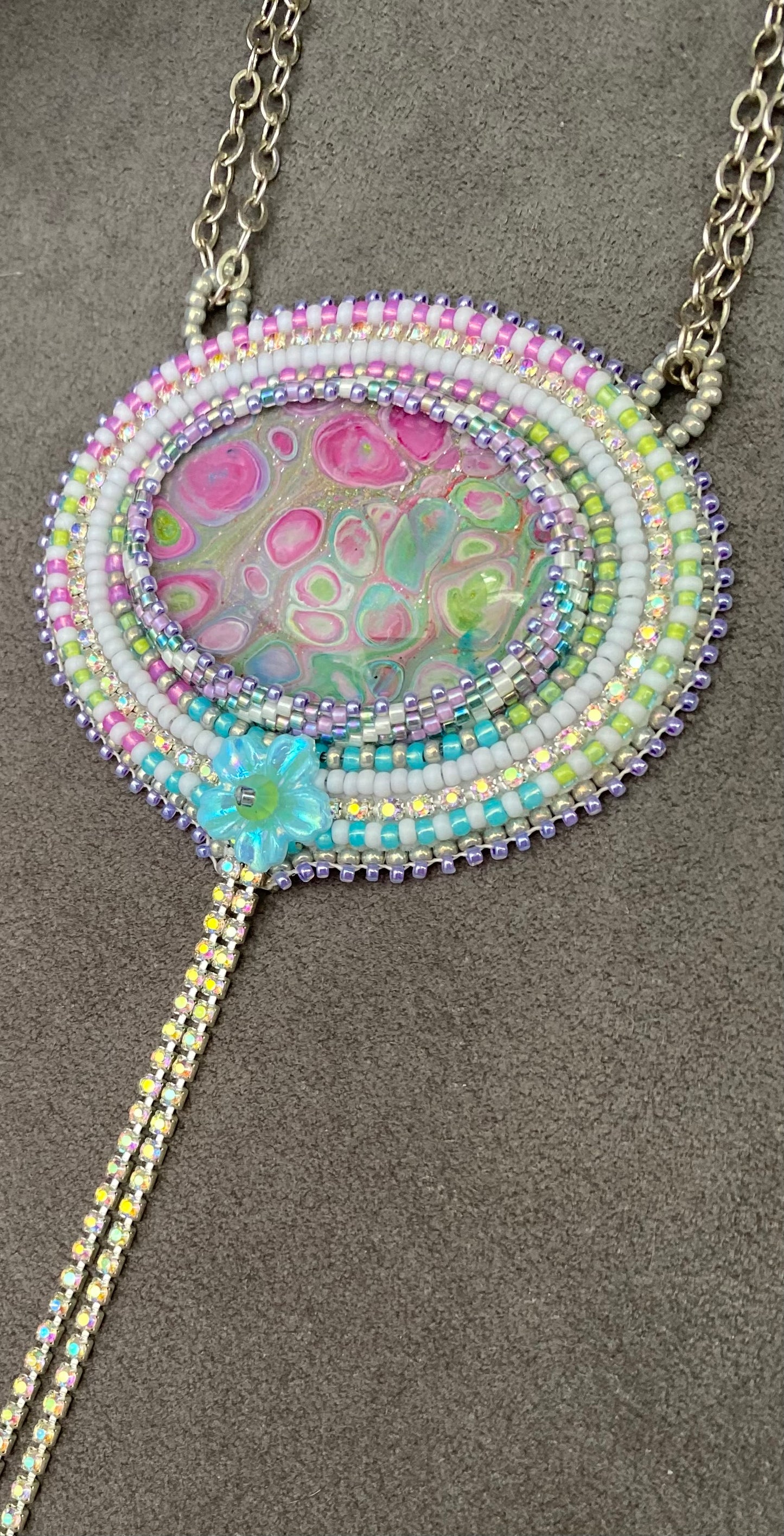 Neon Bubble Pendant