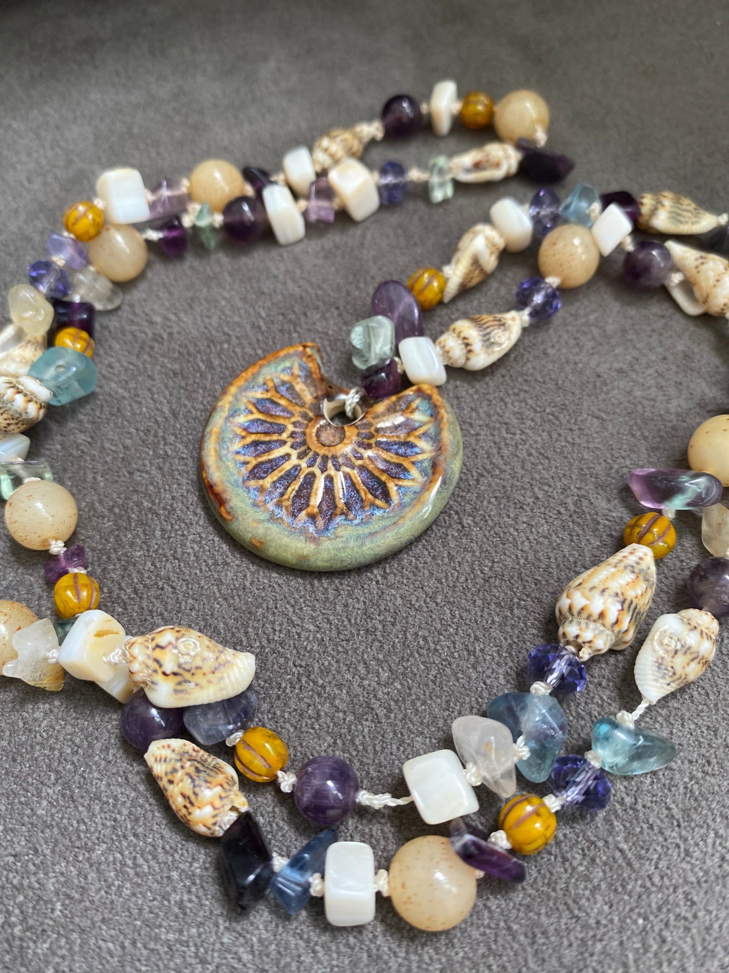 Shell Knotted Necklace