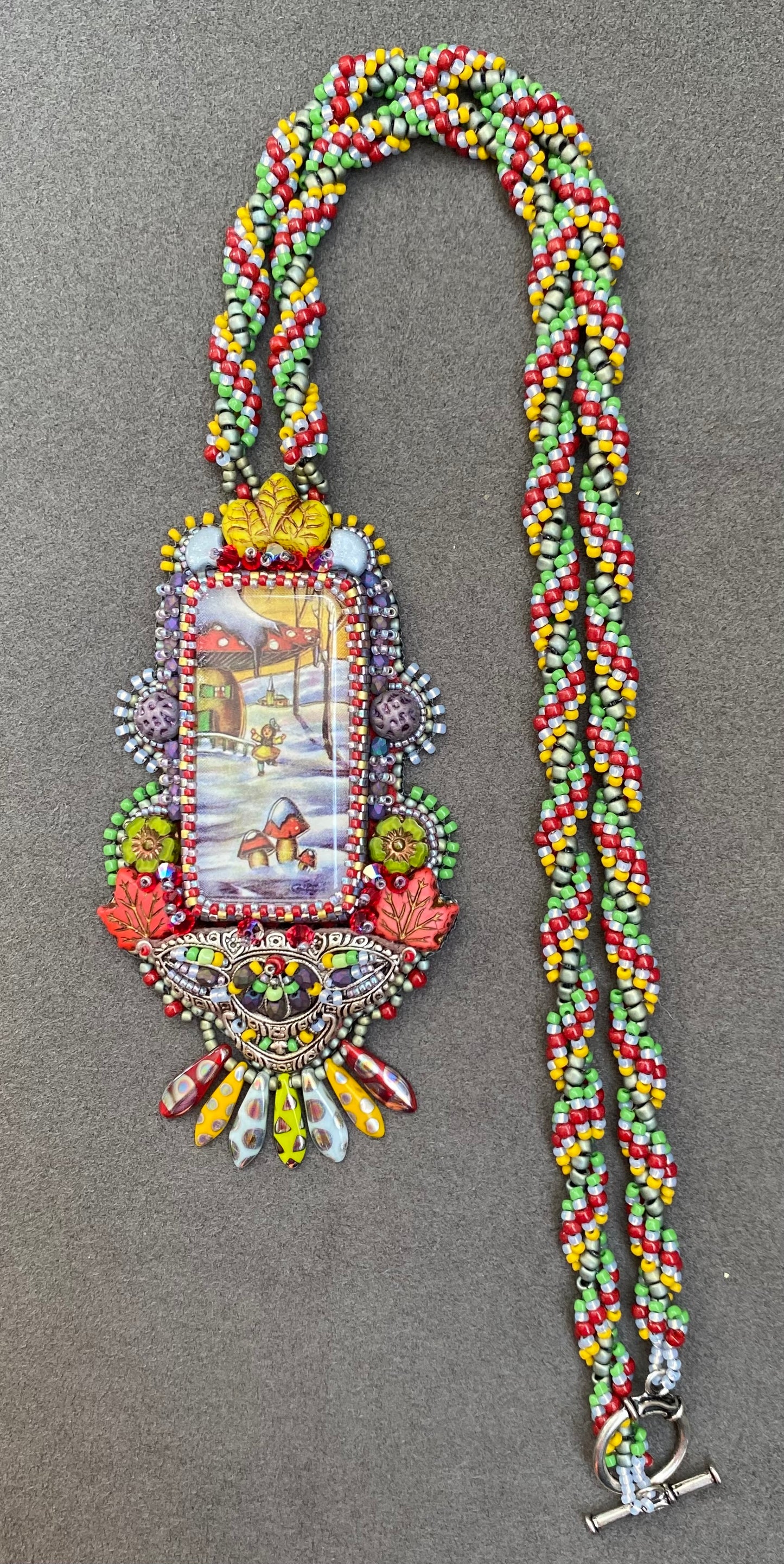 Reggae Christmas Nostalgia Necklace