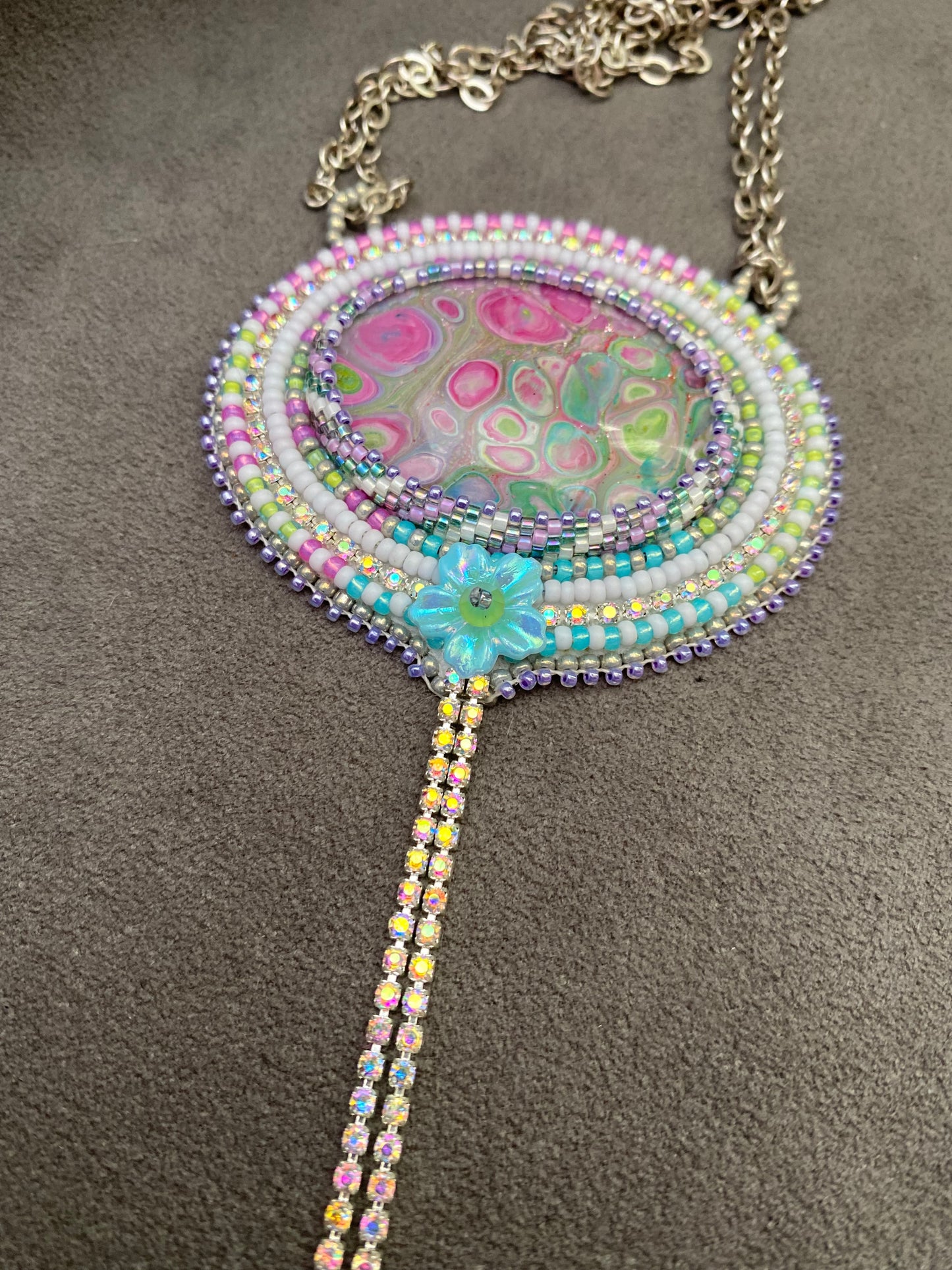 Neon Bubble Pendant