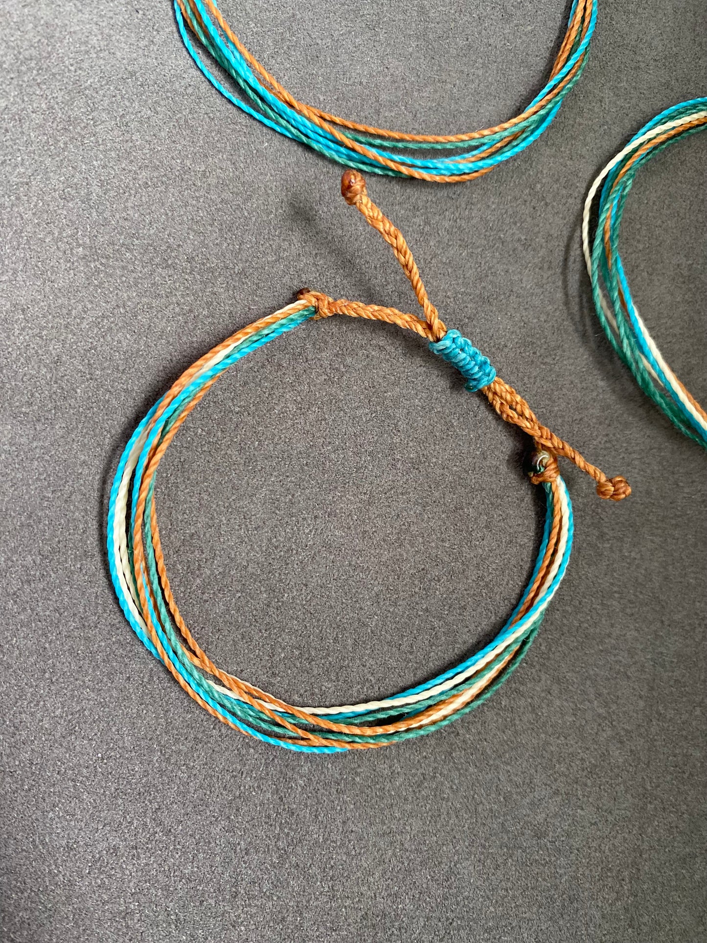 Waxed Nylon Bracelets